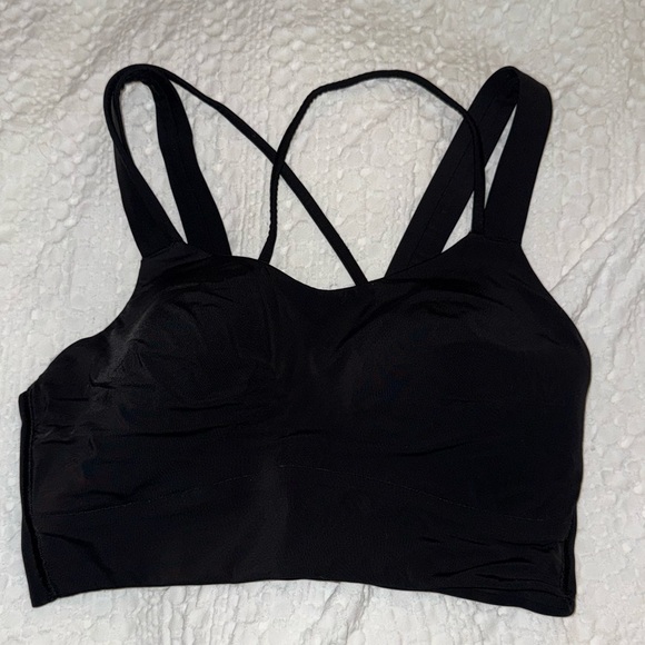 Lululemon/Like a Cloud Longline Bra Light Support/Black/Good/Sz 6 - Picture 4 of 6